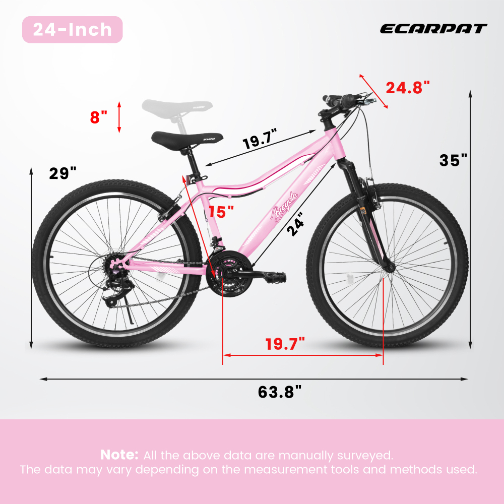 Carbon Bike Frame - Sepeda Gunung 24/26 Inci untuk Pria