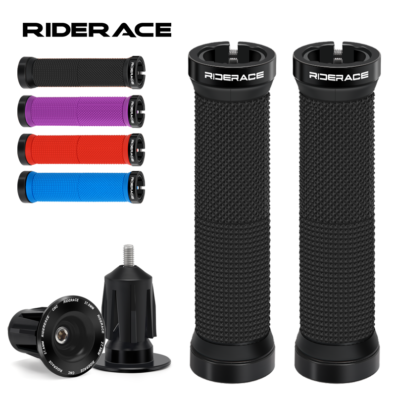 Junior Cycling Gear - 1 Pasang Pegangan Sepeda dengan Tutup