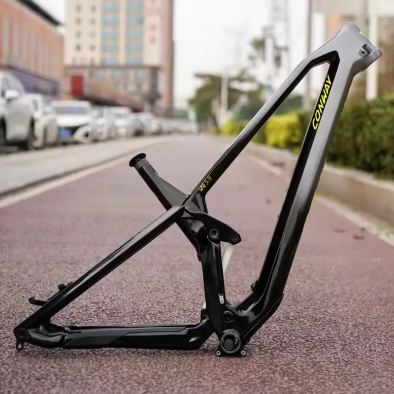 Rangka Sepeda Gunung Full Susp - Carbon Bike Frame ulasan dan harga