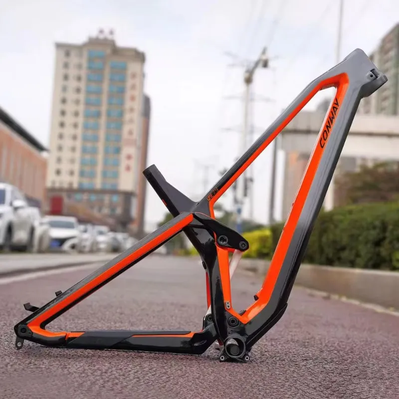 Rangka Sepeda Gunung Full Susp - Carbon Bike Frame ulasan dan harga