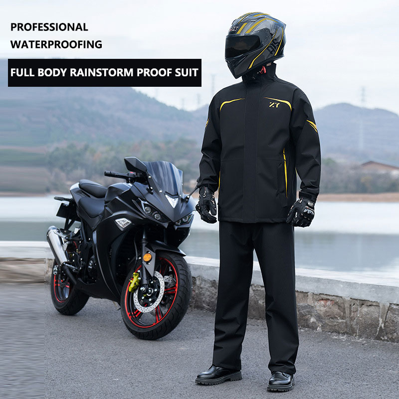 Jas hujan Spilt sepeda motor p - Cycling Gear Jacket ulasan dan harga