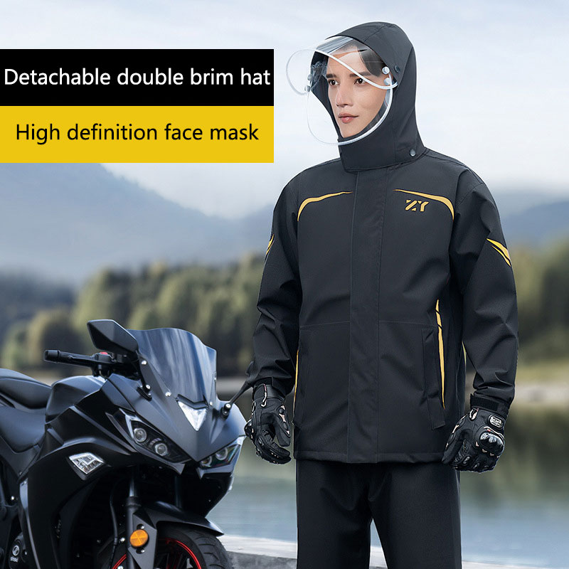 Jas hujan Spilt sepeda motor p - Cycling Gear Jacket ulasan dan harga