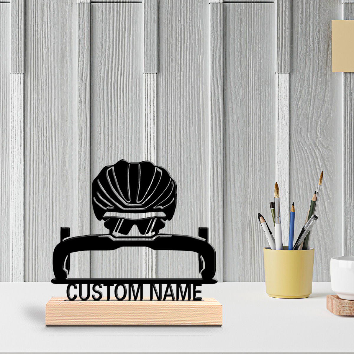 1pc Patung Logam Kreatif Perle - Cycling Gear Table ulasan dan harga