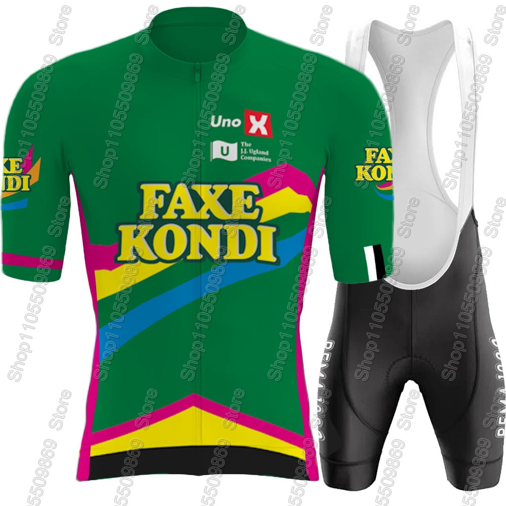 Set Jersey Sepeda Tim UNO X 20 - Junior Cycling Gear ulasan dan harga