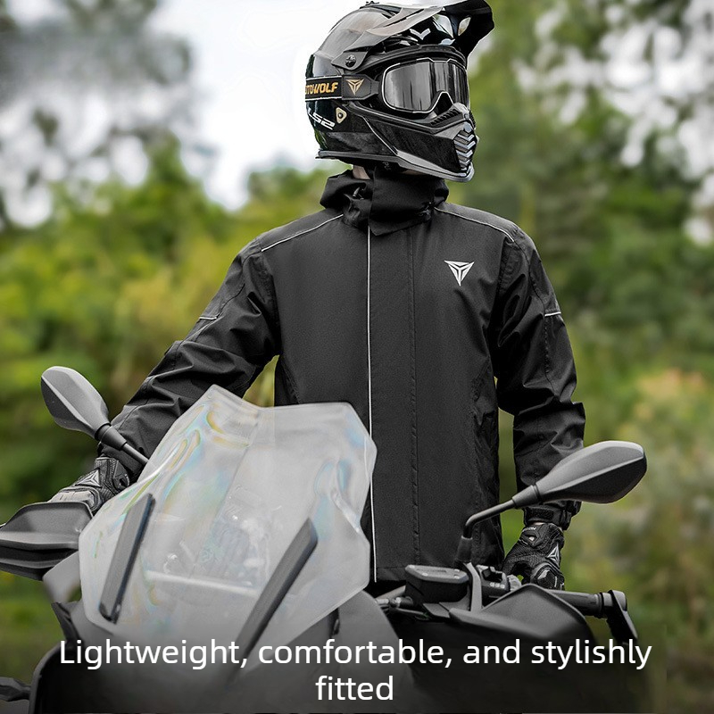 Setelan Jas Hujan Motor Anti A - Cycling Gear Jacket ulasan dan harga
