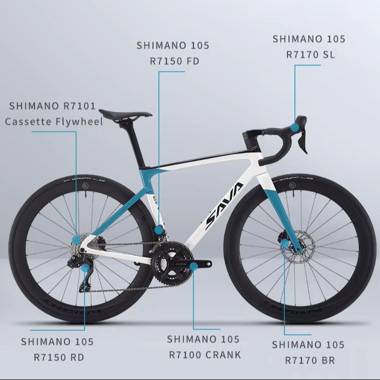 Sepeda Jalan Raya Karbon SAVA  - Carbon Bike Frame ulasan dan harga