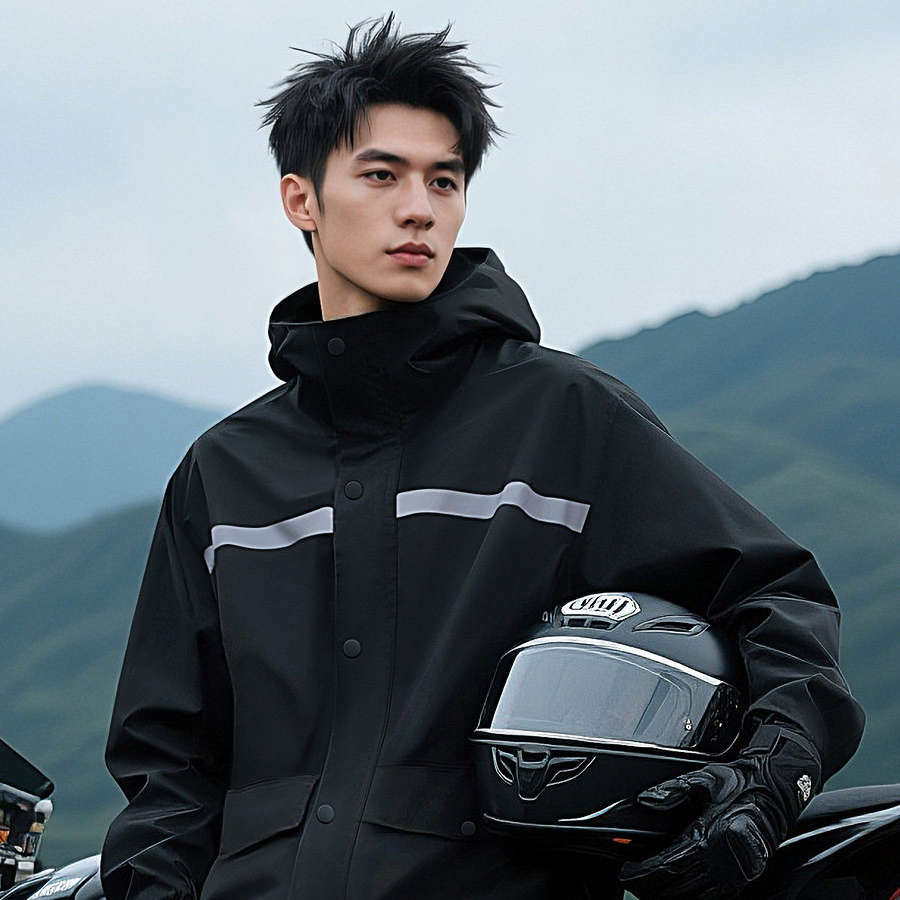 Jas Hujan Terpisah Anti Air de - Cycling Gear Jacket ulasan dan harga